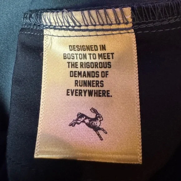 Tracksmith Mens Running Pants Slate Blue Pleated Tapered Track Trousers Large - Picture 13 of 15